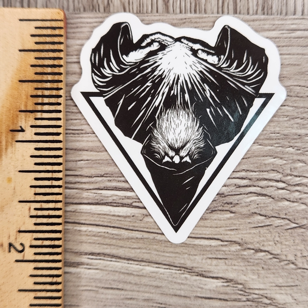10/$10 Sticker Black And White Tarot Witchy Wicca Goth
